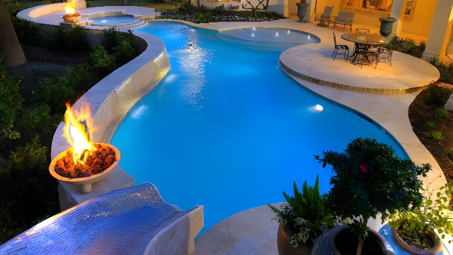 AQUA Custom Pools and Spas pool renovation project