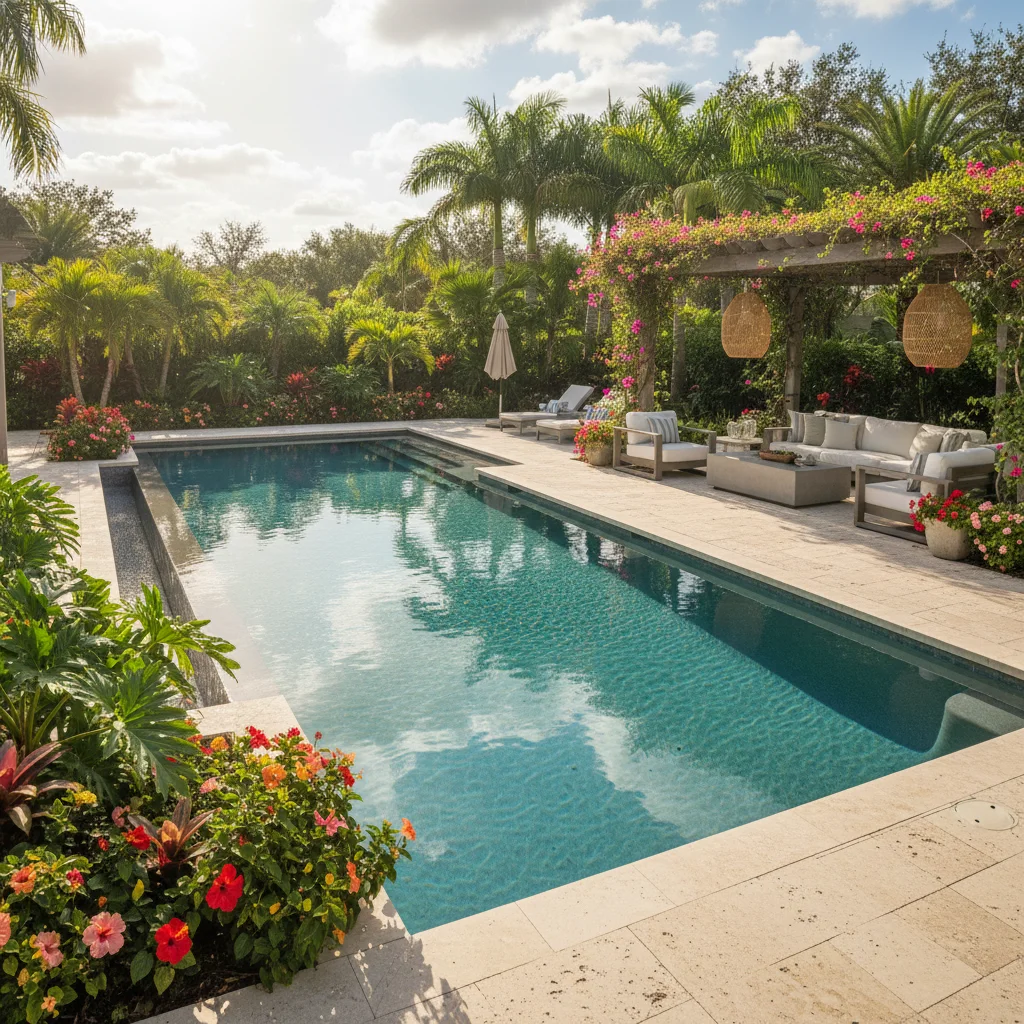 Best infinity pool designs for Florida homes | Aqua Custom Pools