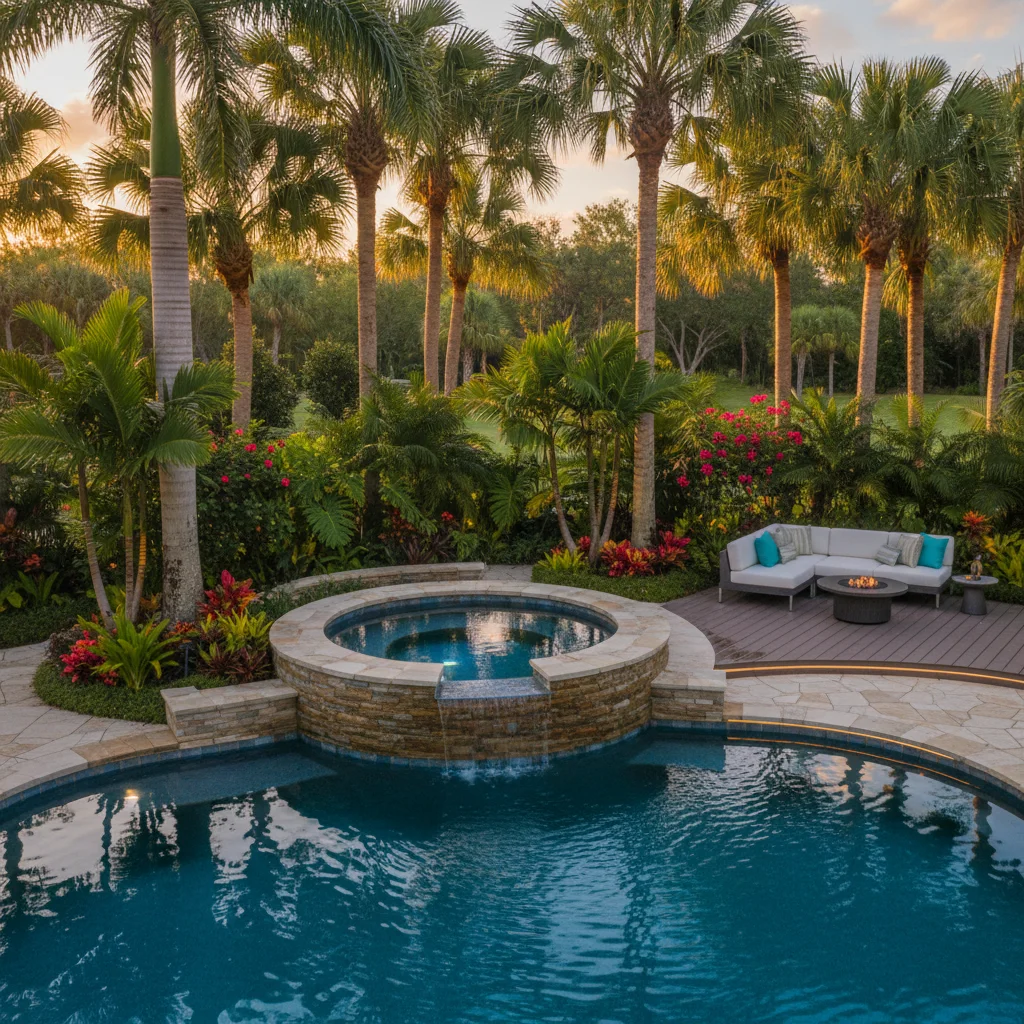 Best spa size for two to four people | Aqua Custom Pools