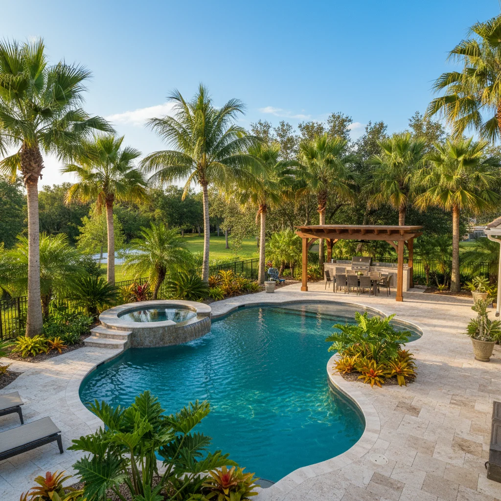 Can you build a pool on a septic system in Florida | Aqua Custom Pools