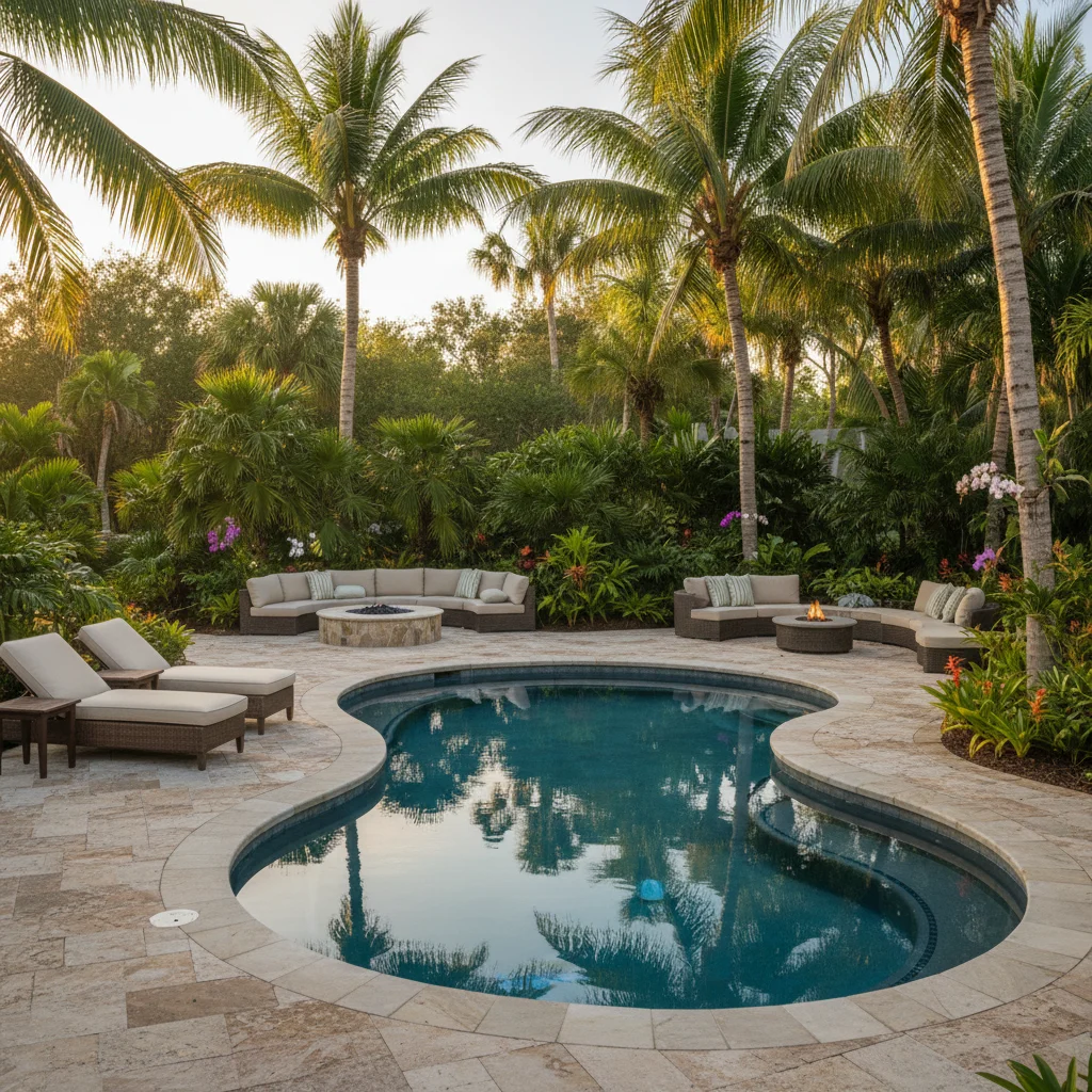 Can you use an inground spa year round in Florida | Aqua Custom Pools