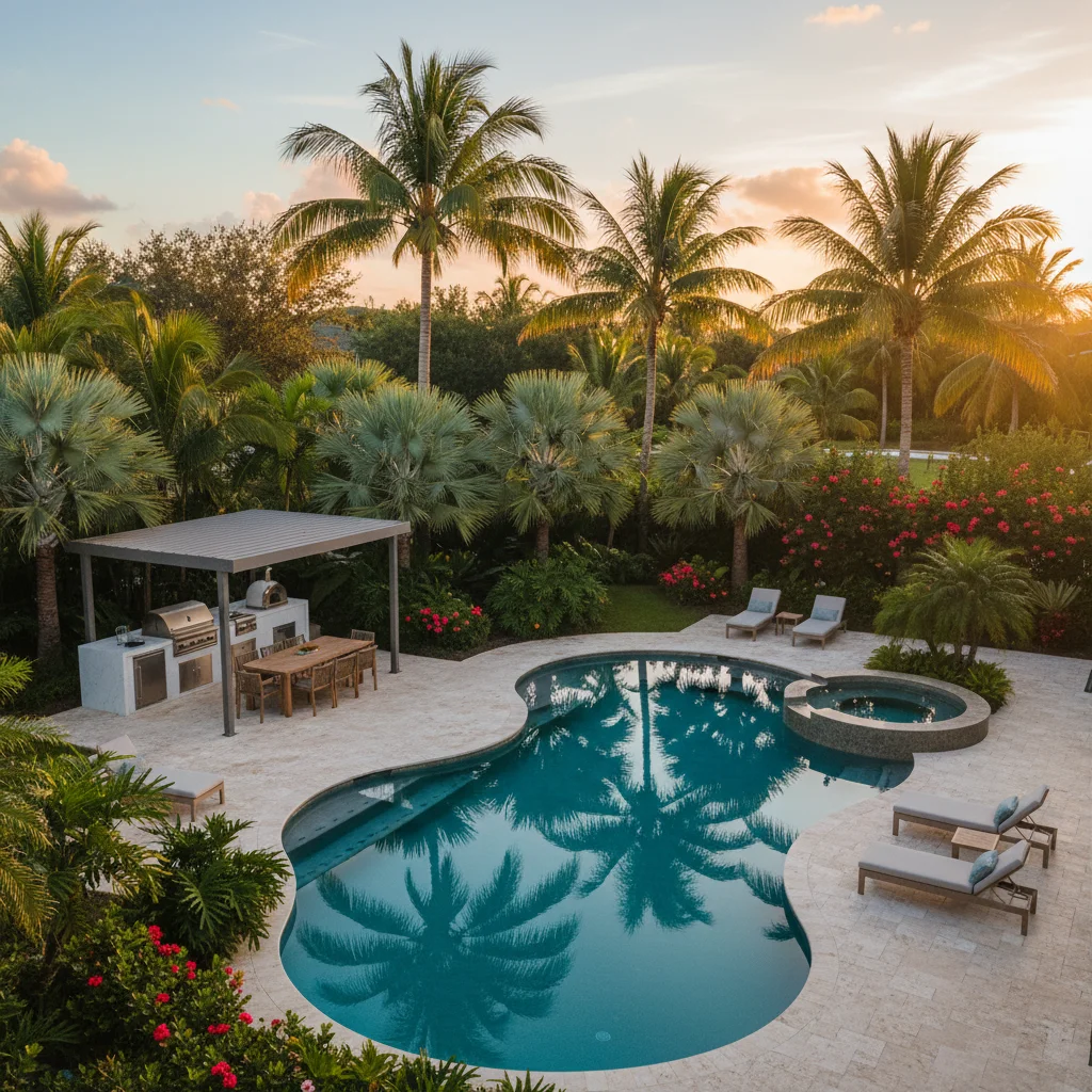 Custom Pool Builder Campbell FL | Pool Design & Construction