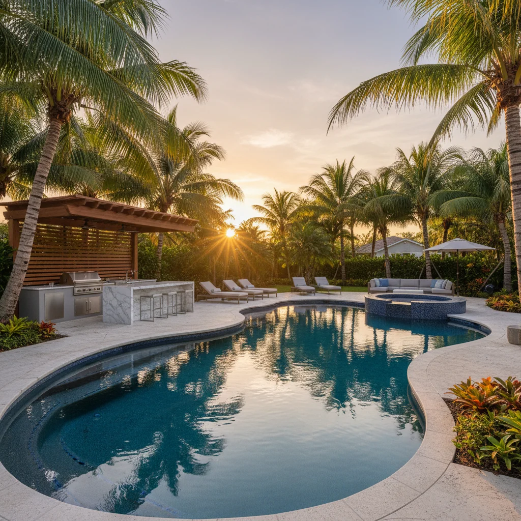 Custom Pool Builder Palm Bay FL | Pool Design & Construction
