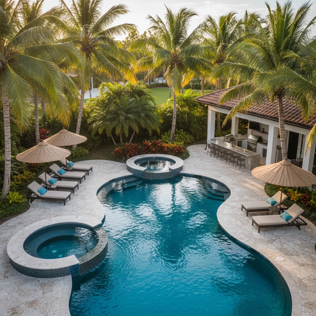 Custom Pool Builder Titusville FL | Pool Design & Construction