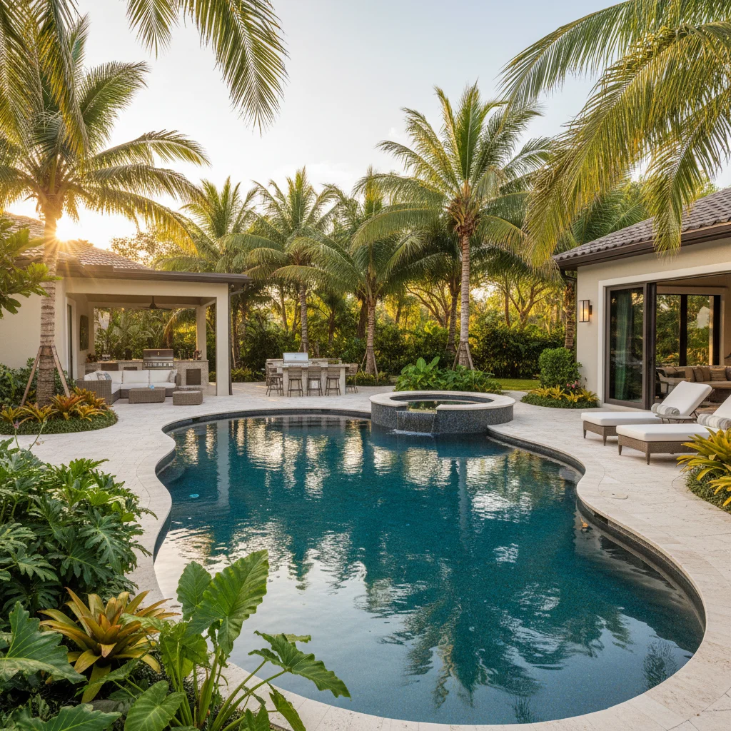 How much does pool resurfacing cost in Florida | Aqua Custom Pools