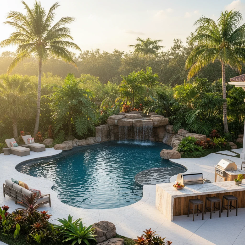 How to modernize an older pool in Florida | Aqua Custom Pools
