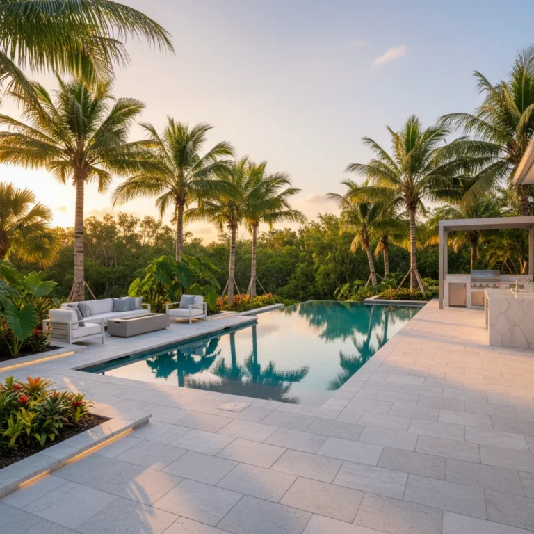 How to prevent pool deck from getting too hot