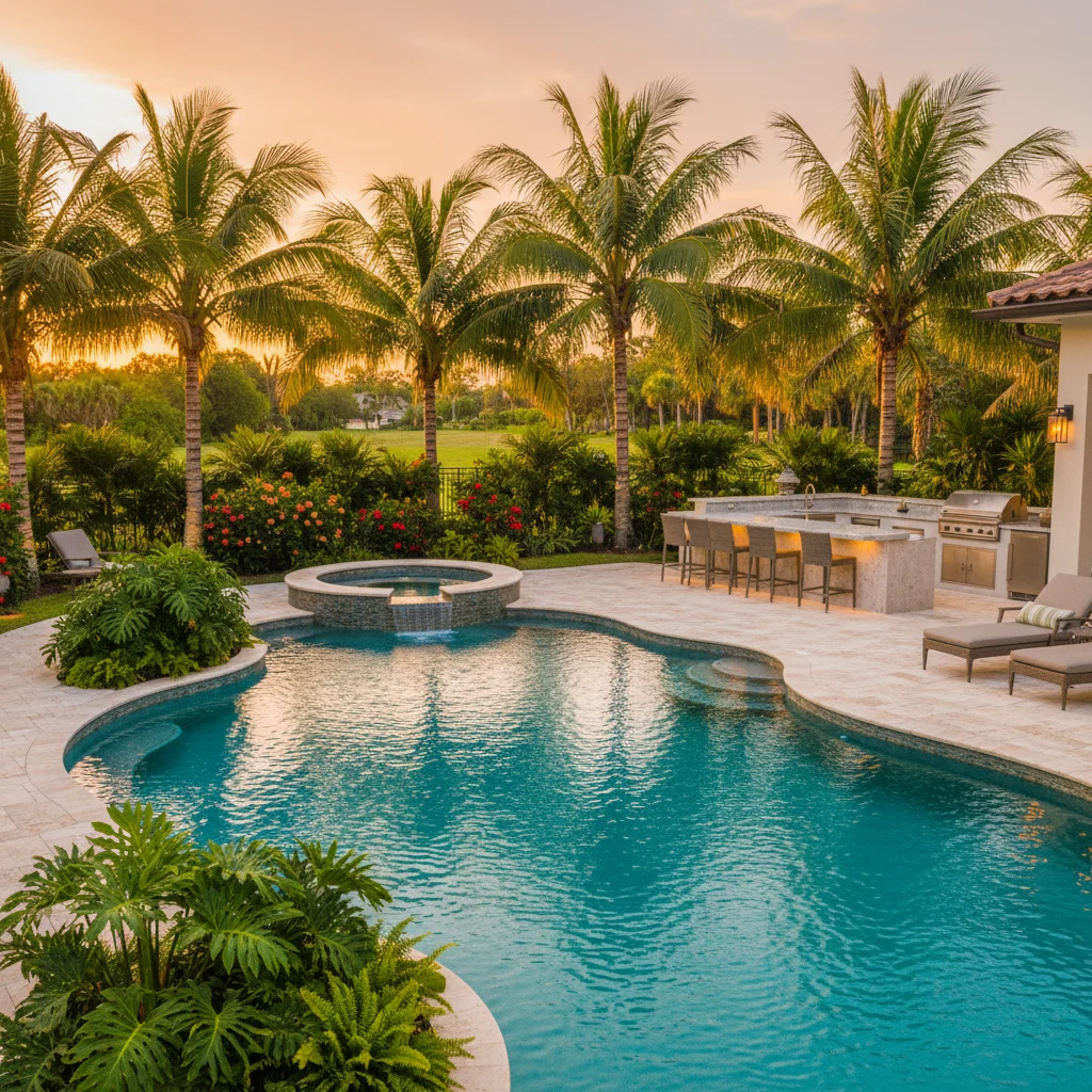 Infinity Pool Builder Apopka FL | Vanishing Edge Pool Design