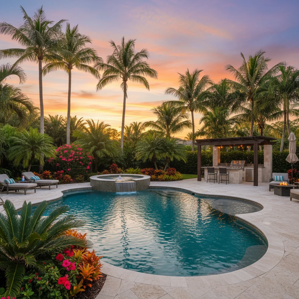 Infinity Pool Builder BVL FL | Vanishing Edge Pool Design