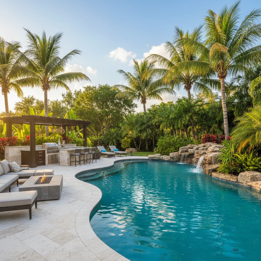 Infinity Pool Builder Clermont FL | Vanishing Edge Pool Design