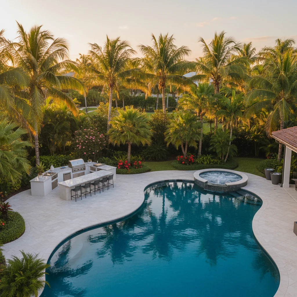 Infinity Pool Builder Eustis FL | Vanishing Edge Pool Design