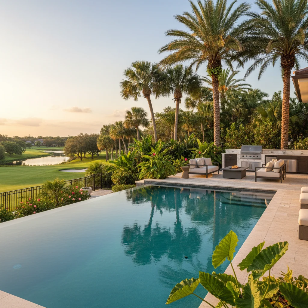 Infinity Pool Builder Central Florida | Vanishing Edge Pool Design