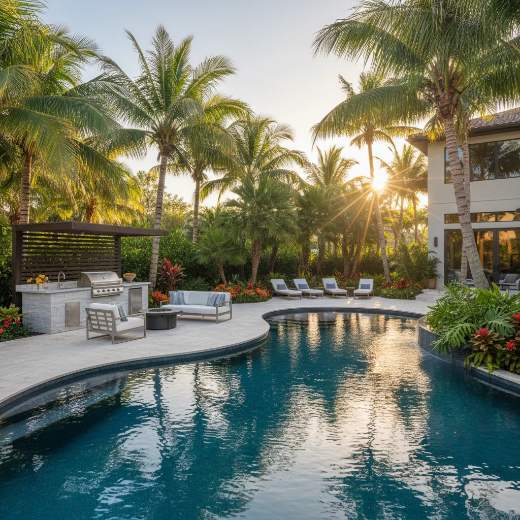 Infinity Pool Builder Kissimmee FL | Vanishing Edge Pool Design