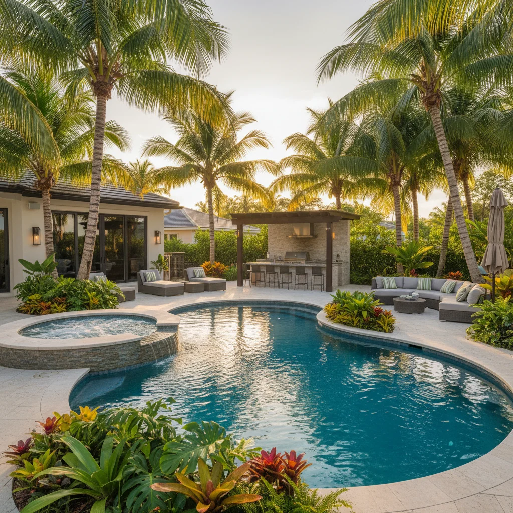 Infinity Pool Builder Lake Nona FL | Vanishing Edge Pool Design