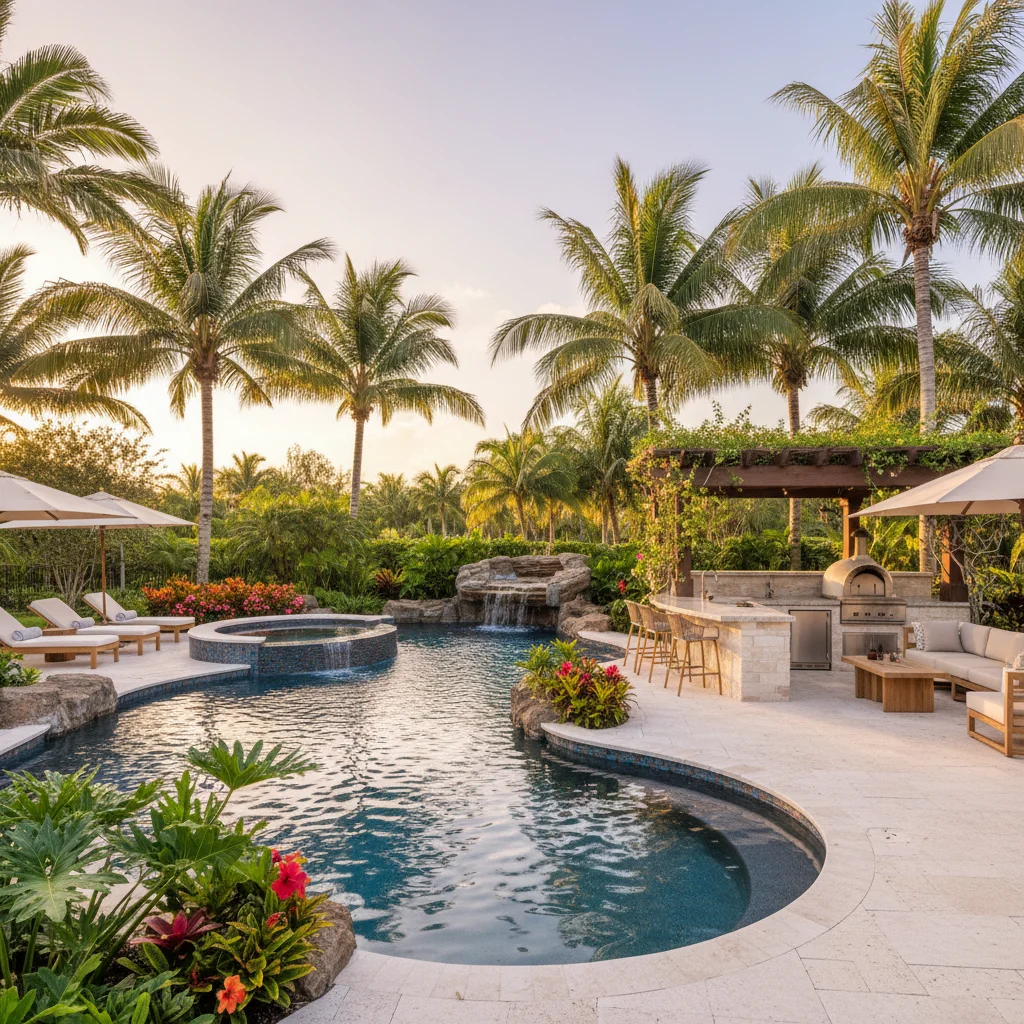 Infinity Pool Builder Lake Wales FL | Vanishing Edge Pool Design