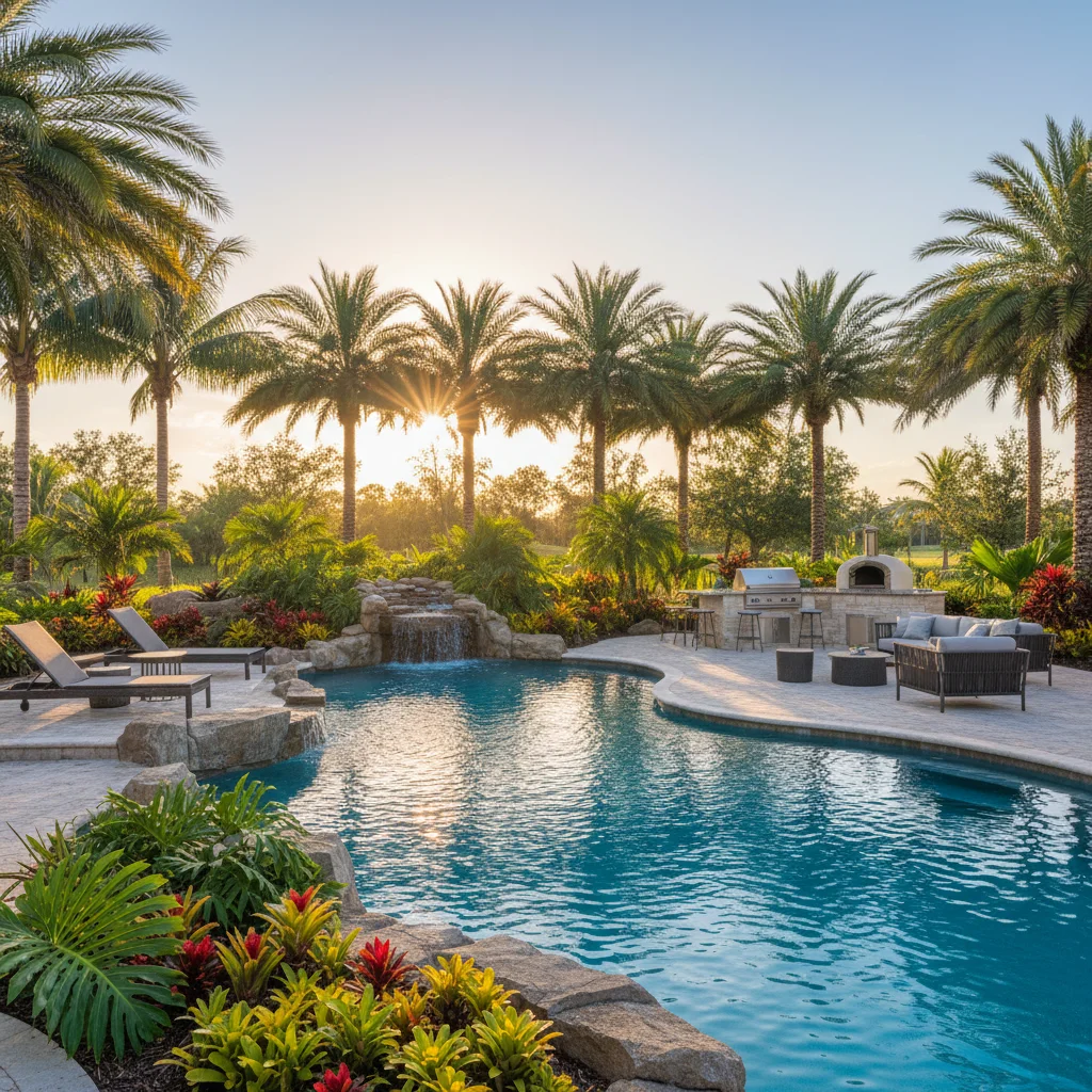 Infinity Pool Builder Leesburg FL | Vanishing Edge Pool Design