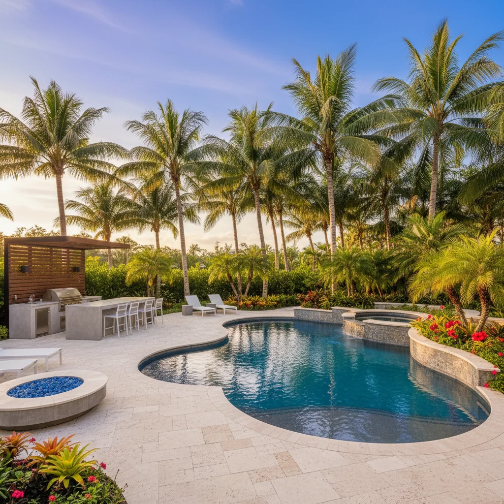 Infinity Pool Builder Maitland FL | Vanishing Edge Pool Design