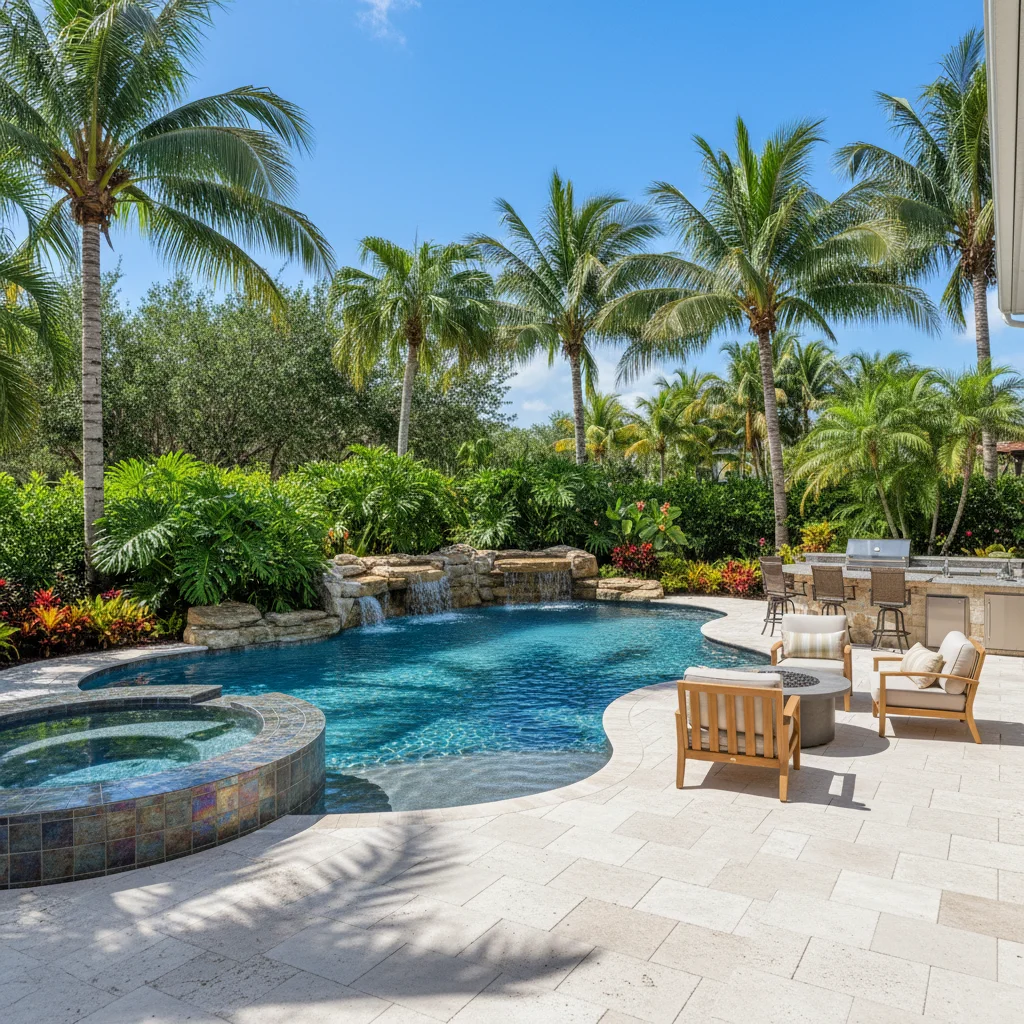 Infinity Pool Builder Mascotte FL | Vanishing Edge Pool Design