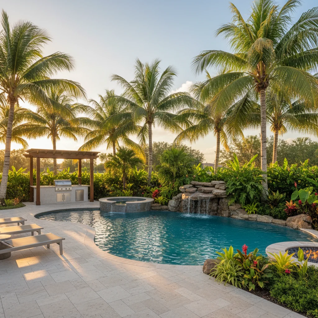 Infinity Pool Builder New Smyrna Beach FL | Vanishing Edge Pool Design