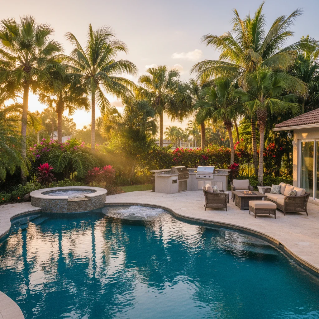 Infinity Pool Builder Ocoee FL | Vanishing Edge Pool Design