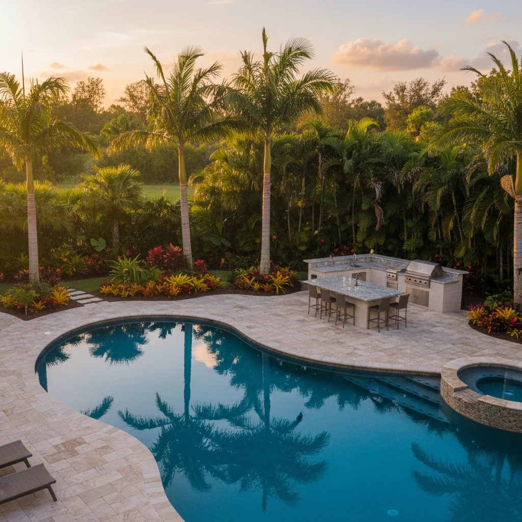 Infinity Pool Builder Orange City FL | Vanishing Edge Pool Design