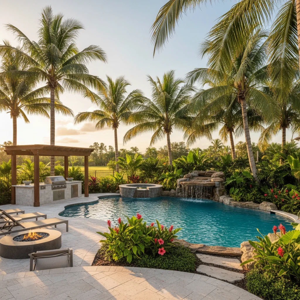 Infinity Pool Builder Ormond Beach FL | Vanishing Edge Pool Design