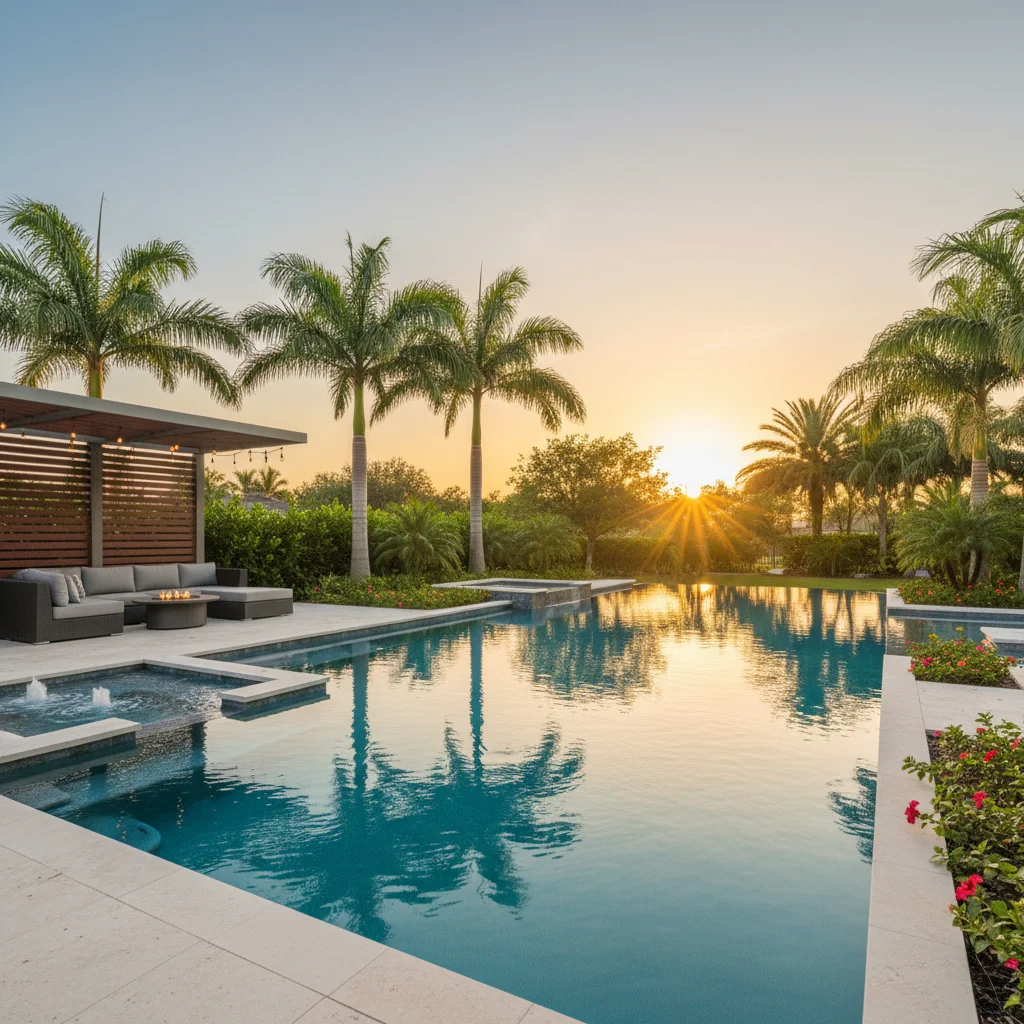 Infinity Pool Builder Polk County FL | Vanishing Edge Pool Design