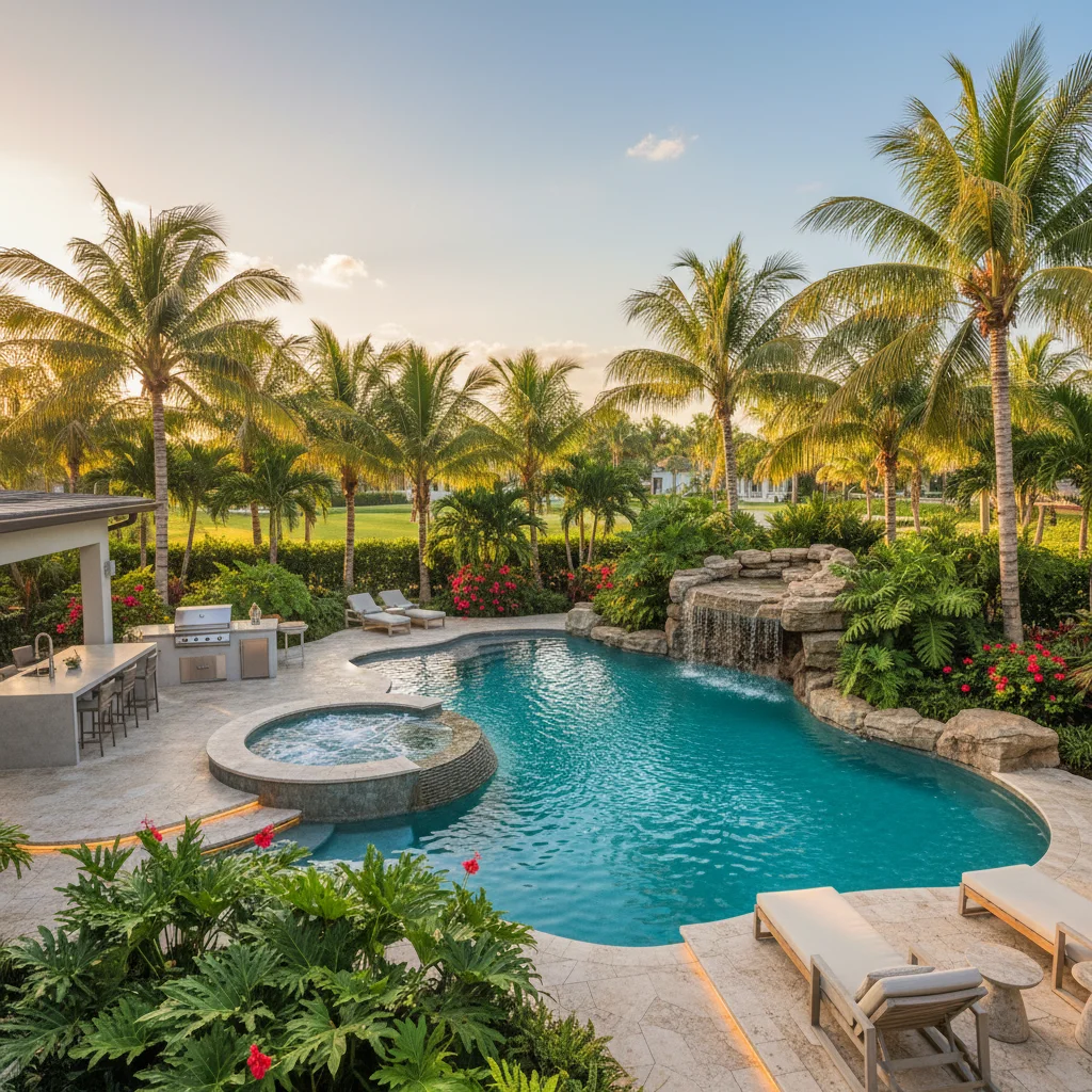 Infinity Pool Builder Saint Cloud FL | Vanishing Edge Pool Design