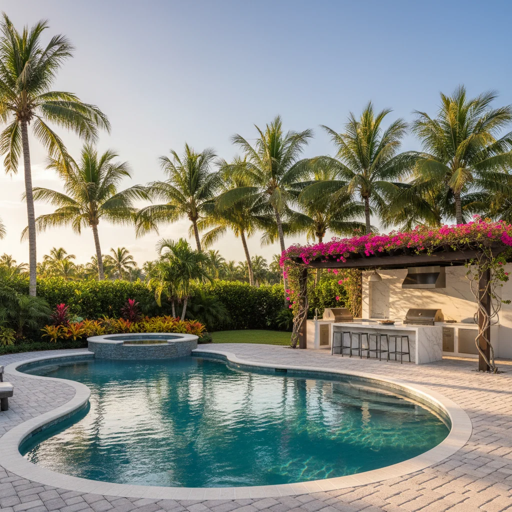 Infinity Pool Builder Winter Garden FL | Vanishing Edge Pool Design