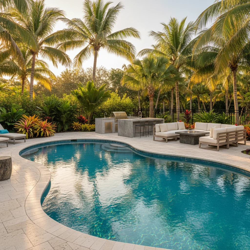 Infinity Pool Builder Winter Park FL | Vanishing Edge Pool Design