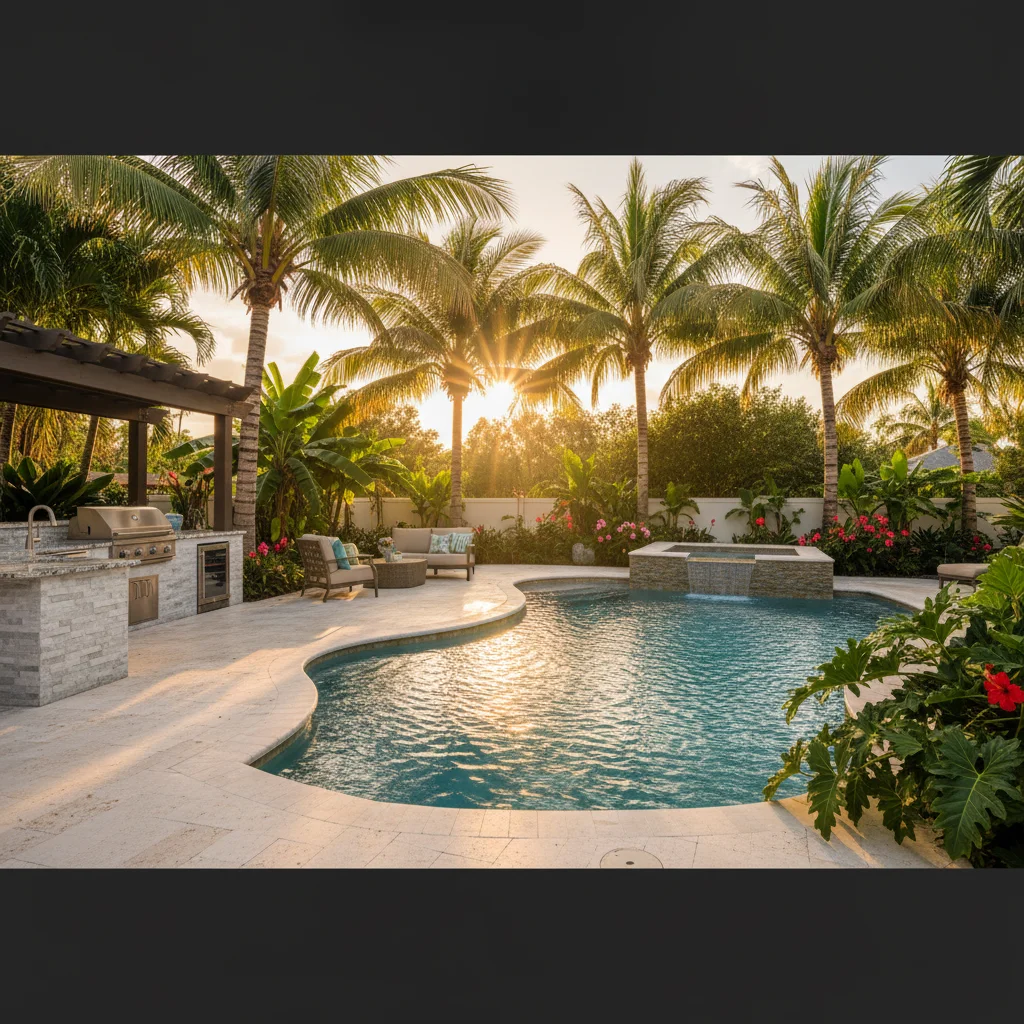 Infinity Pool Builder Winter Springs FL | Vanishing Edge Pool Design