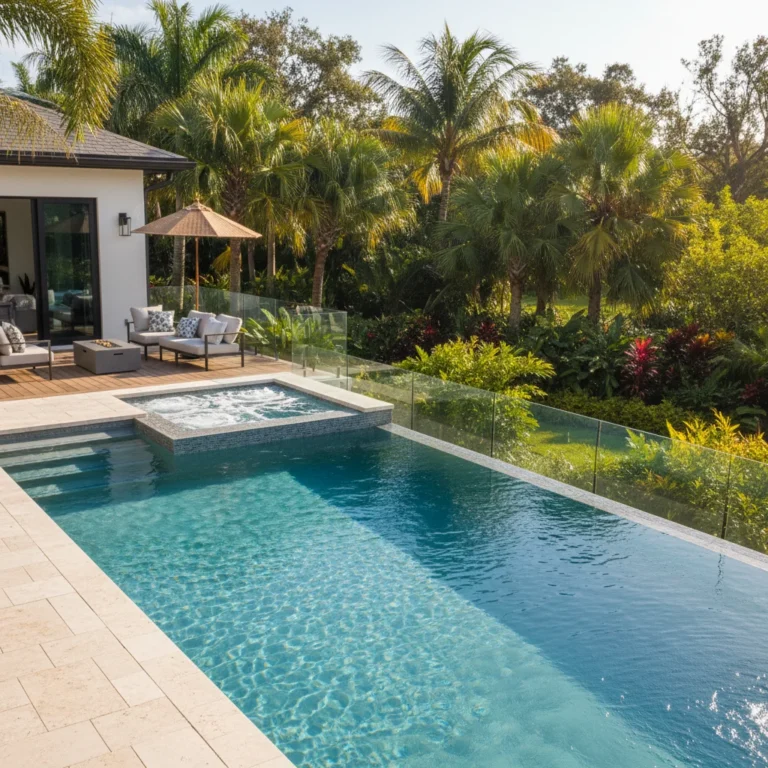 Infinity pool safety considerations for families