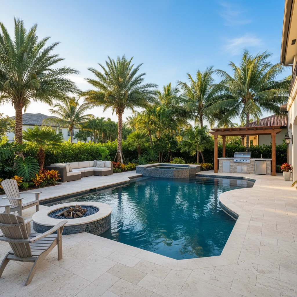 Outdoor Kitchen Builder Campbell FL | Outdoor Kitchen Design