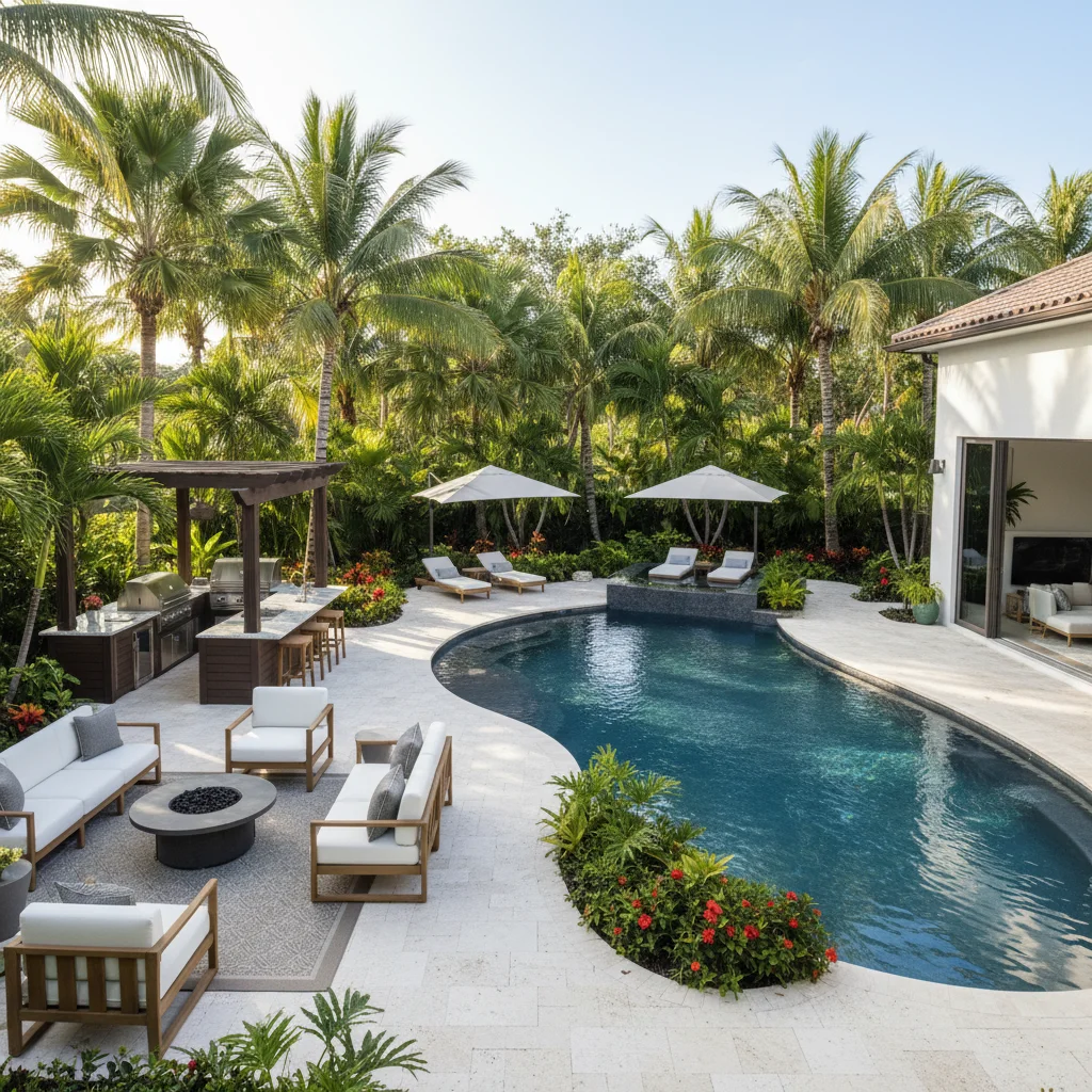 Outdoor Kitchen Builder Mascotte FL | Outdoor Kitchen Design