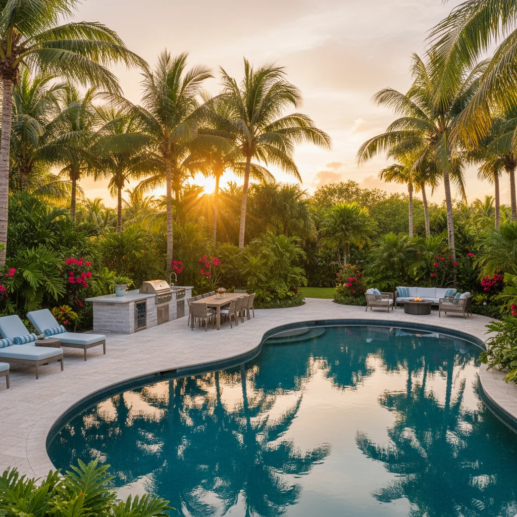 Outdoor Kitchen Builder Melbourne FL | Outdoor Kitchen Design