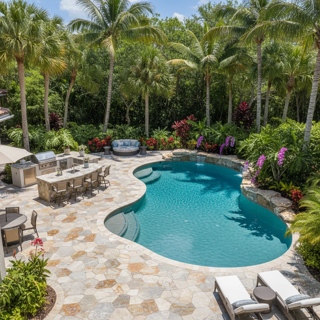 Outdoor Kitchen Builder Orlando FL | Outdoor Kitchen Design