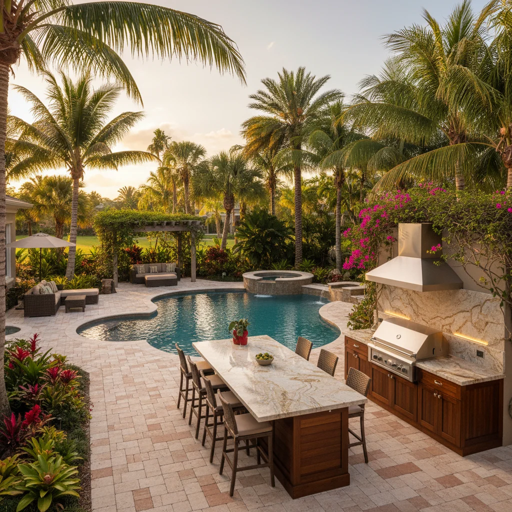 Outdoor Kitchen Builder Volusia County FL | Outdoor Kitchen Design