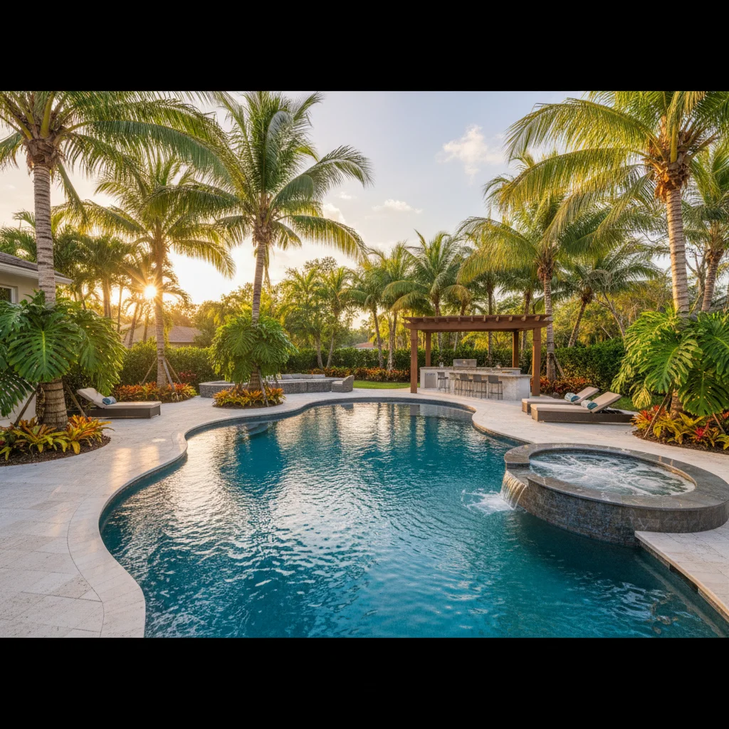 Pool Construction Campbell FL | Swimming Pool Installation