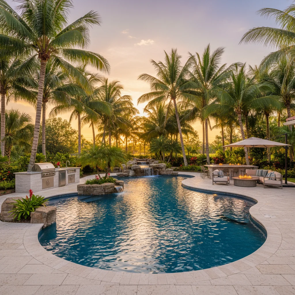 Pool Construction Davenport FL | Swimming Pool Installation