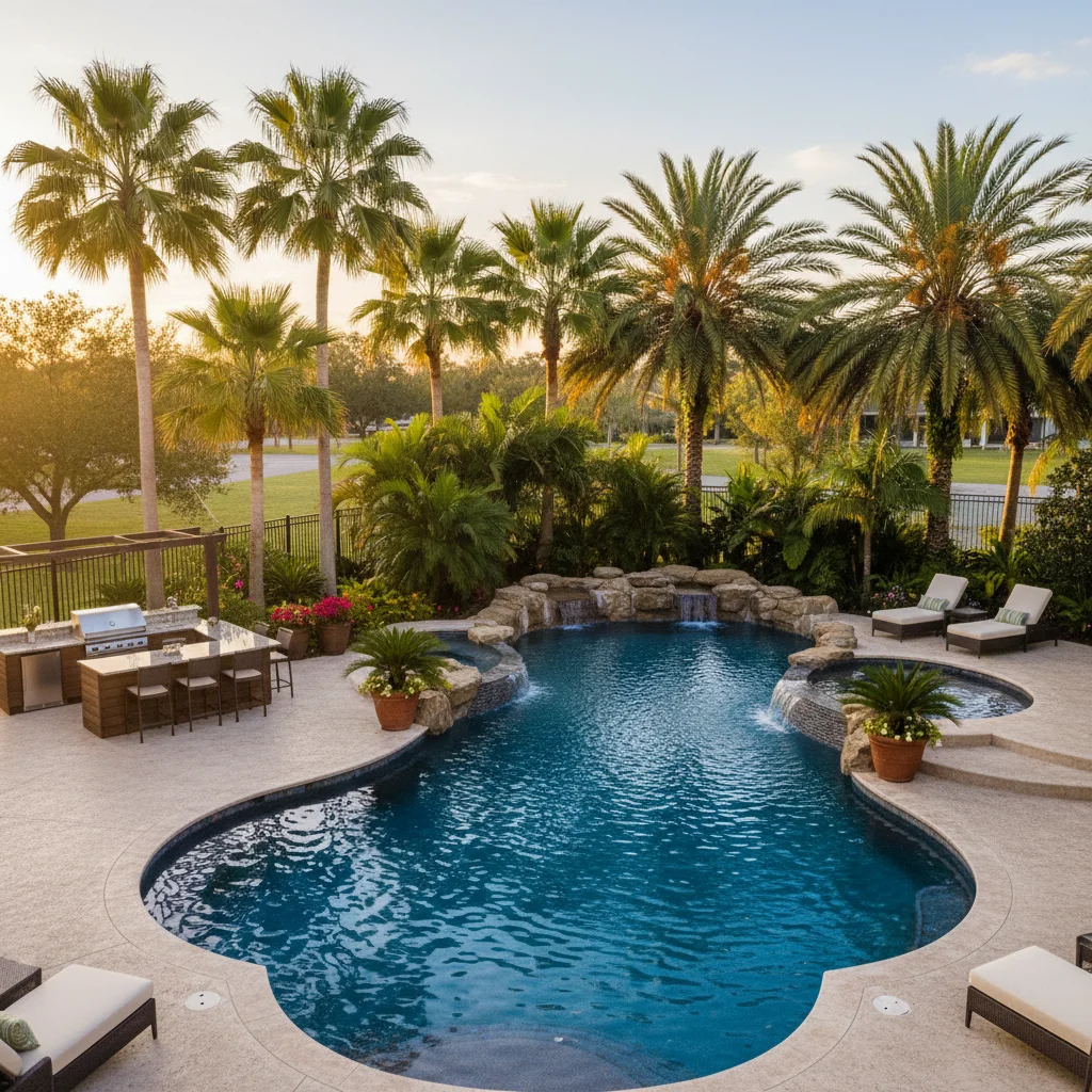 Pool Construction Haines City FL | Swimming Pool Installation