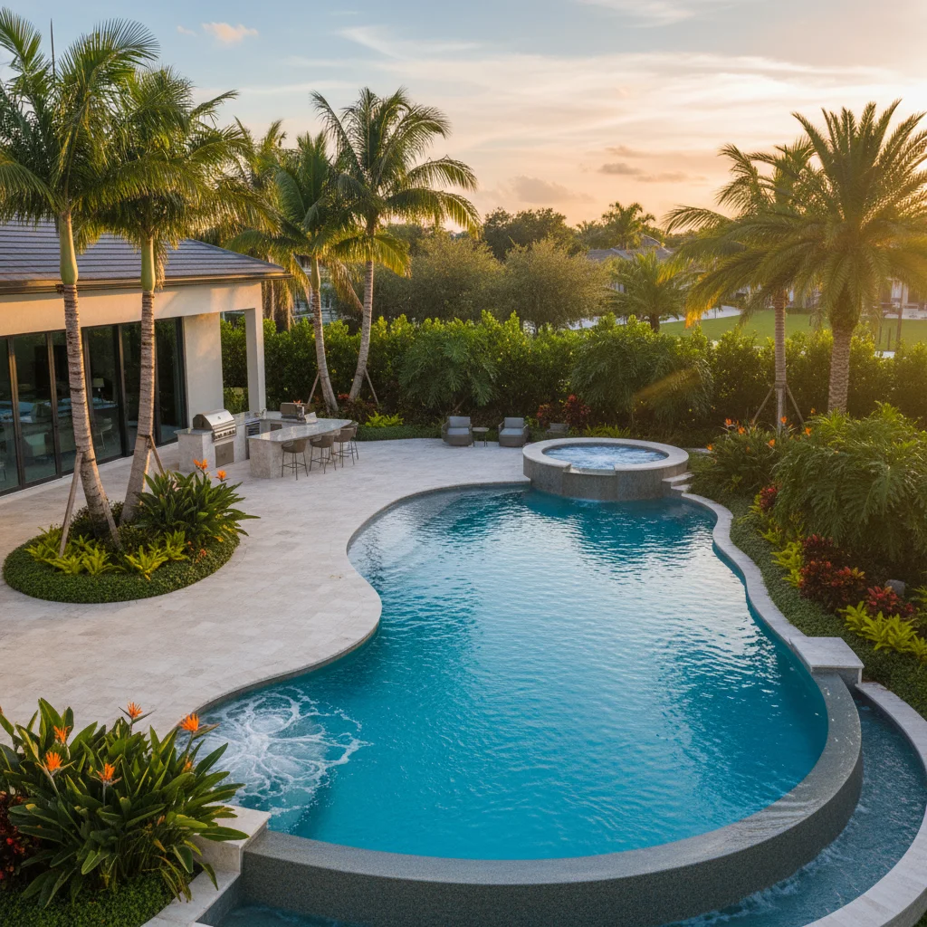 Pool Construction Palm Bay FL | Swimming Pool Installation
