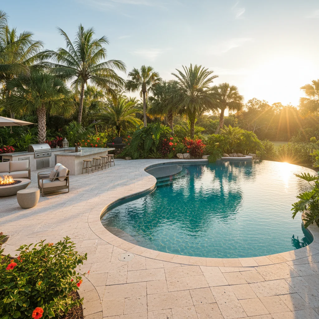 Pool Deck Contractor Brevard County FL | Pool Deck Installation