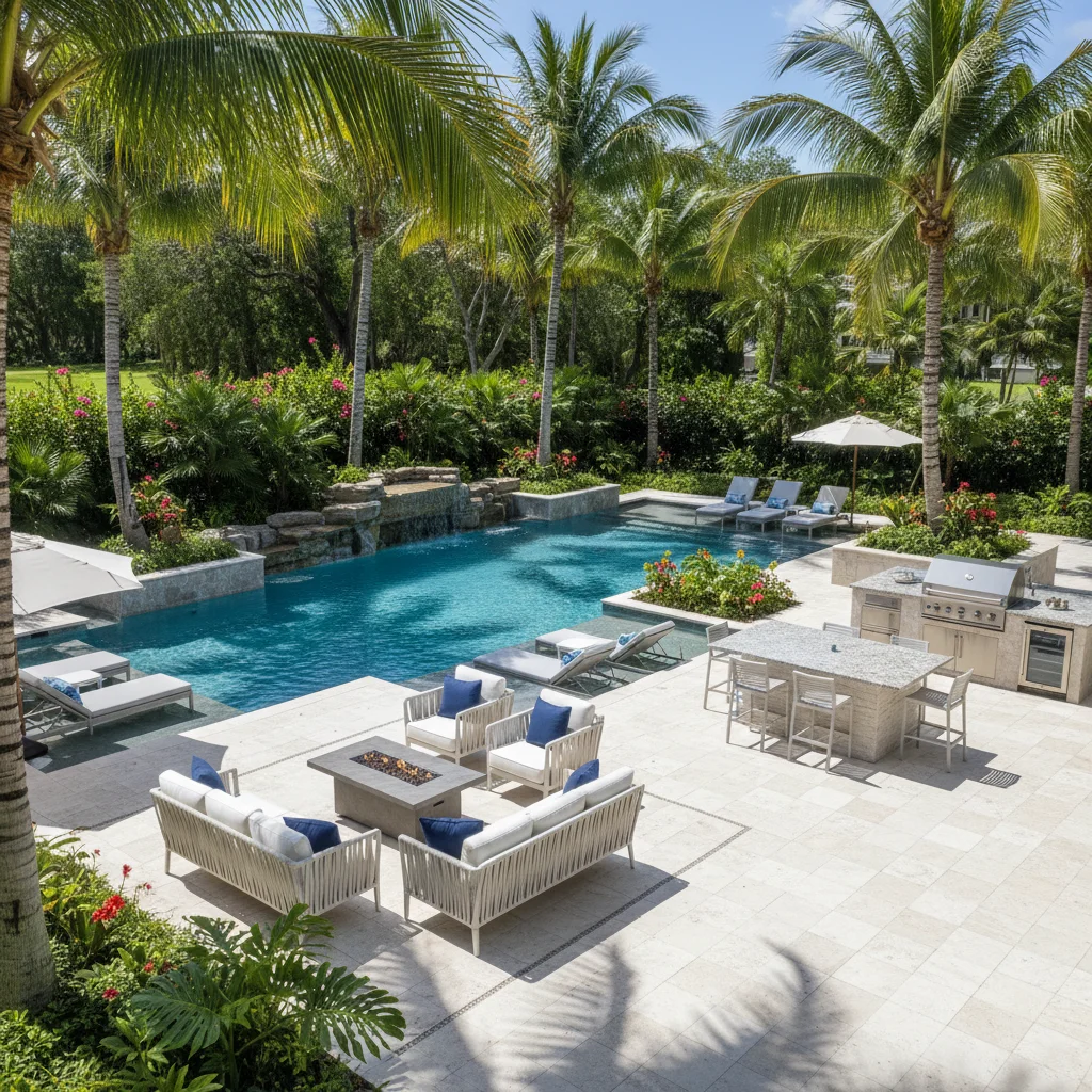 Pool Deck Contractor Cocoa Beach FL | Pool Deck Installation