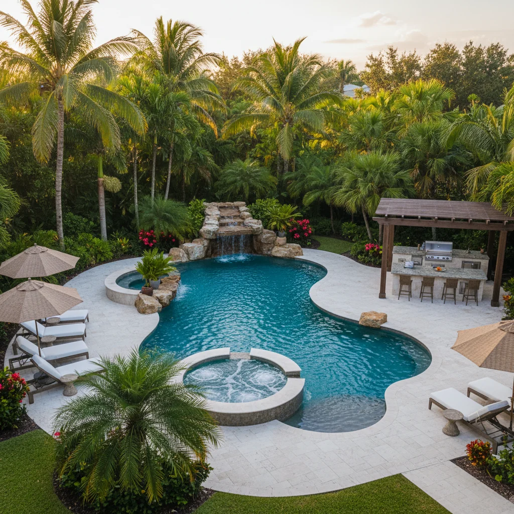 Pool Deck Contractor New Smyrna Beach FL | Pool Deck Installation