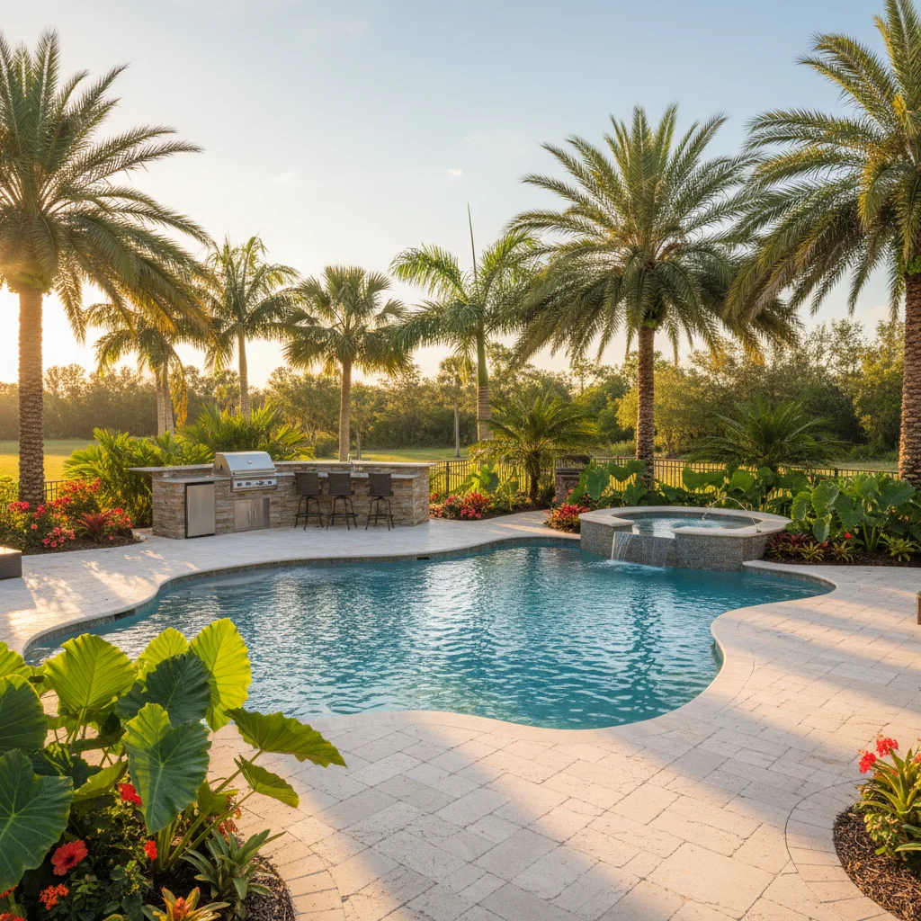 Pool Deck Contractor Polk County FL | Pool Deck Installation
