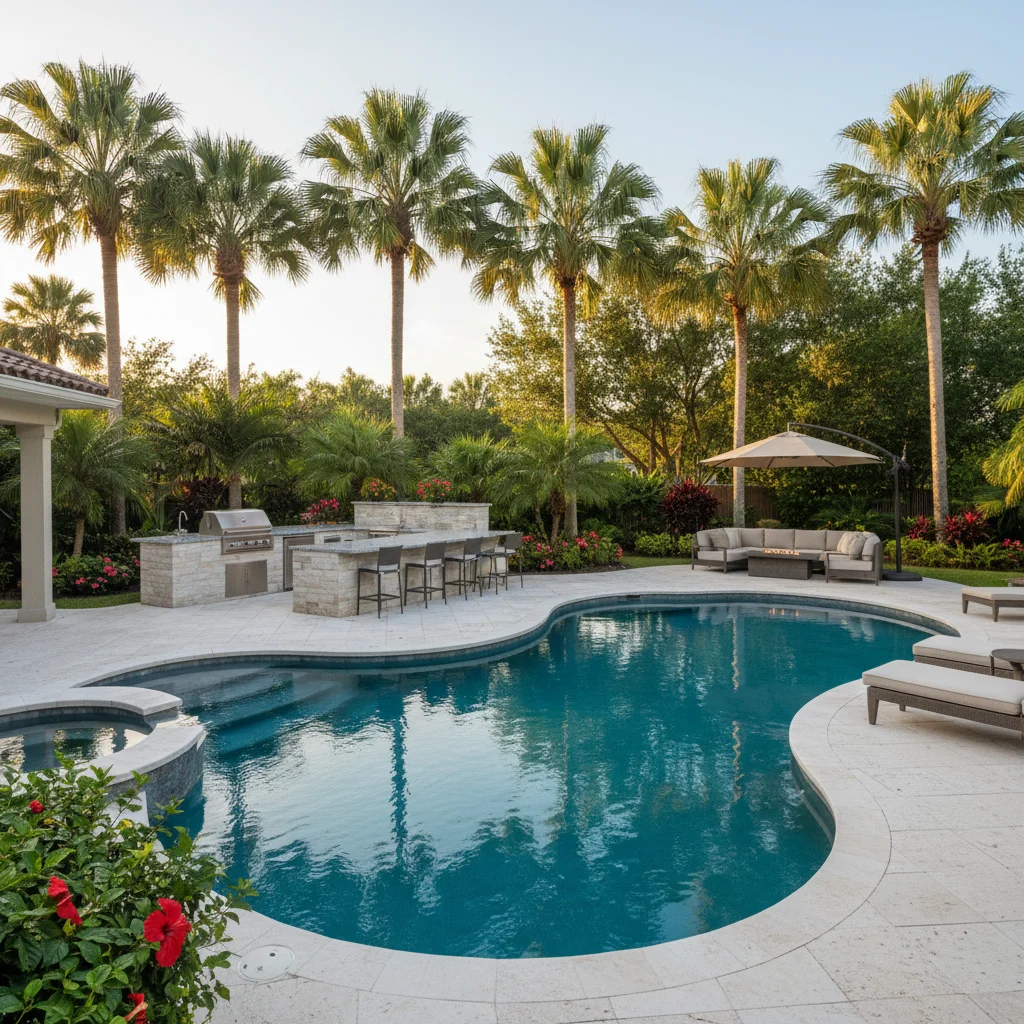 Pool Deck Contractor Tavares FL | Pool Deck Installation