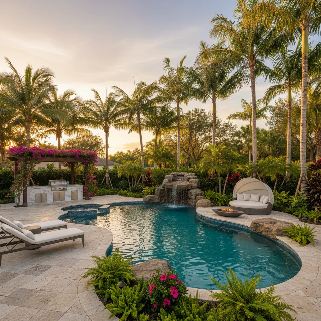 Saltwater Pool Builder Belle Isle FL | Saltwater Pool Installation