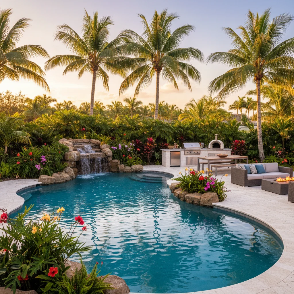 Saltwater Pool Builder Brevard County FL | Saltwater Pool Installation