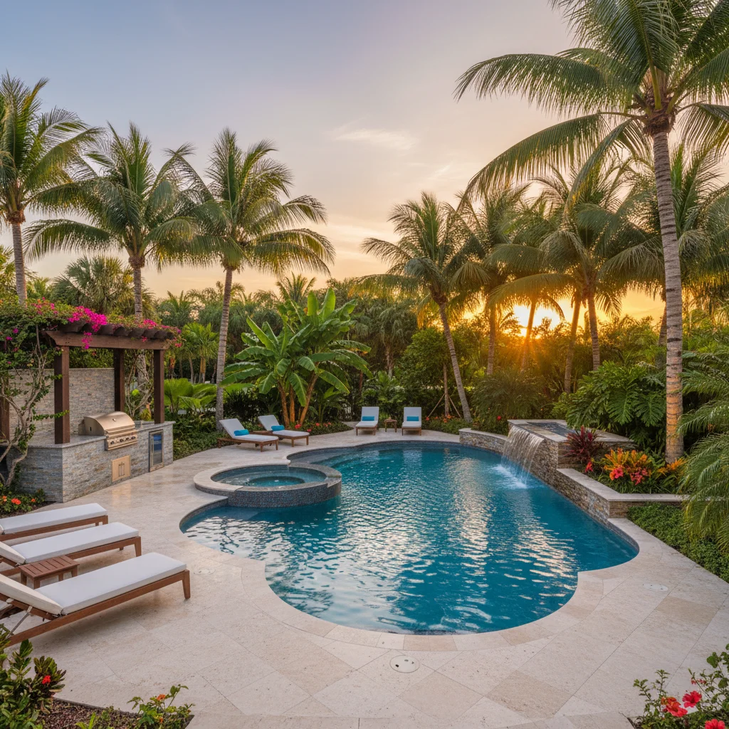 Saltwater Pool Builder Cocoa Beach FL | Saltwater Pool Installation