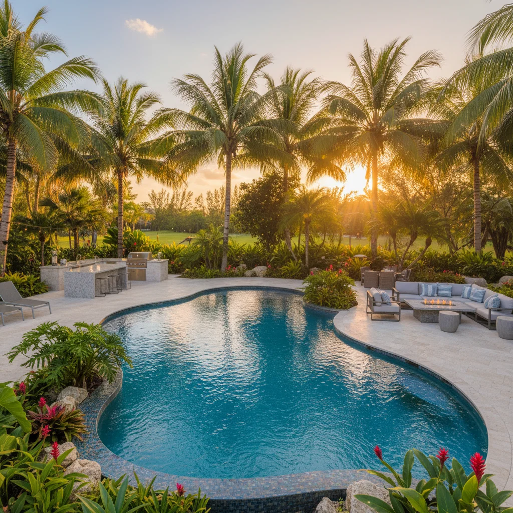 Saltwater Pool Builder Cocoa FL | Saltwater Pool Installation